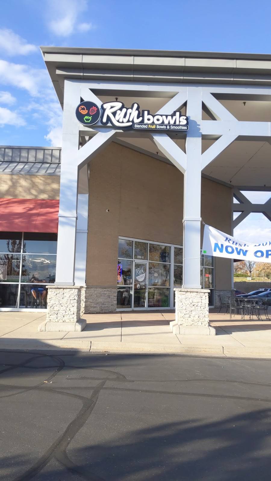 Rush Bowls | restaurant | 12161 Sheridan Boulevard Unit B, Broomfield, CO 80020, USA | 3034106655 OR +1 303-410-6655