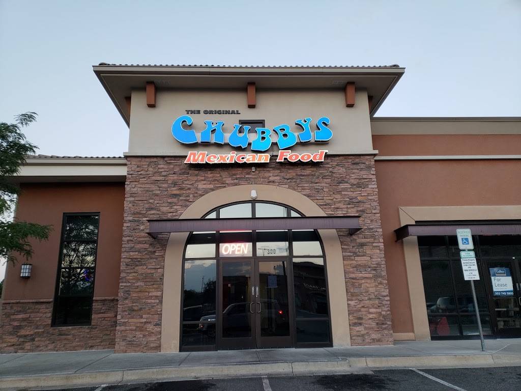 The Original Chubbys Mexican Food | restaurant | 3004 W 105th Ave, Westminster, CO 80031, USA | 3039550051 OR +1 303-955-0051