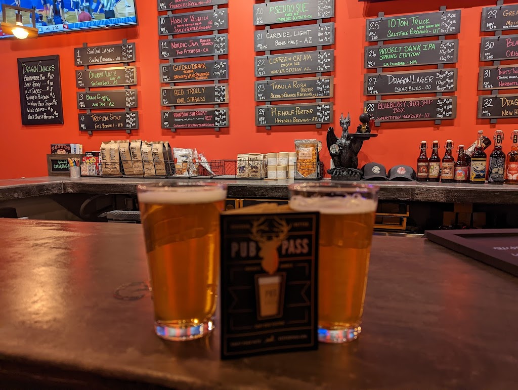 Tap Dragon Craft Beer & Wine Bar | restaurant | 835 S Gilbert Rd, Gilbert, AZ 85296, USA | 4808415566 OR +1 480-841-5566
