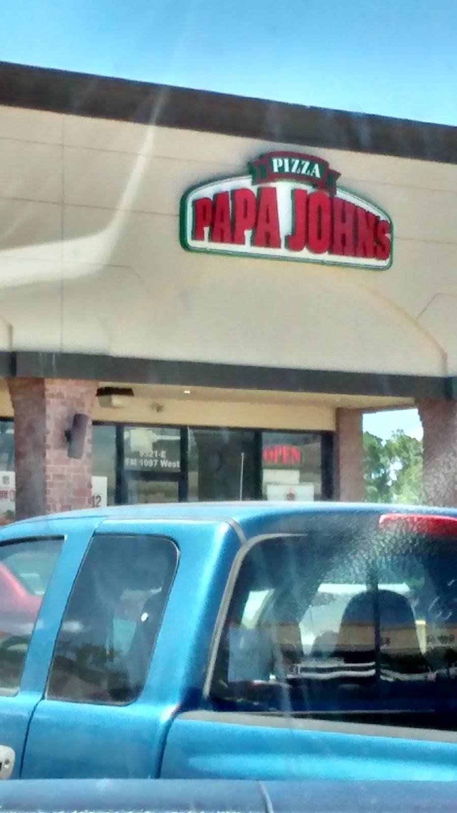 Papa Johns Pizza | restaurant | 9521 FM 1097 Rd, Ste E, Willis, TX 77318, USA | 9368563400 OR +1 936-856-3400