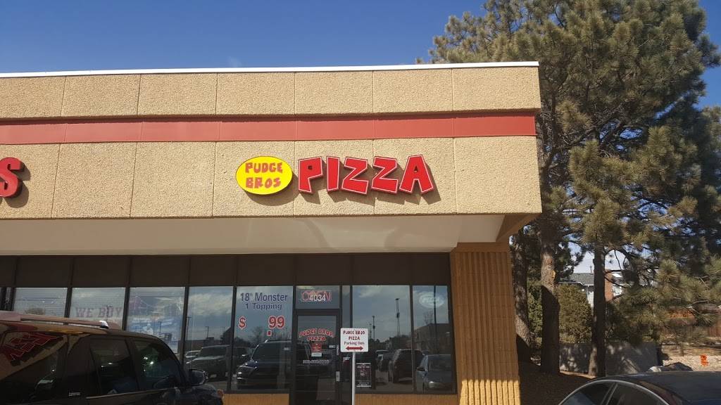 Pudge Bros. Pizza | restaurant | 4034 S Parker Rd, Aurora, CO 80014, USA | 3036801116 OR +1 303-680-1116