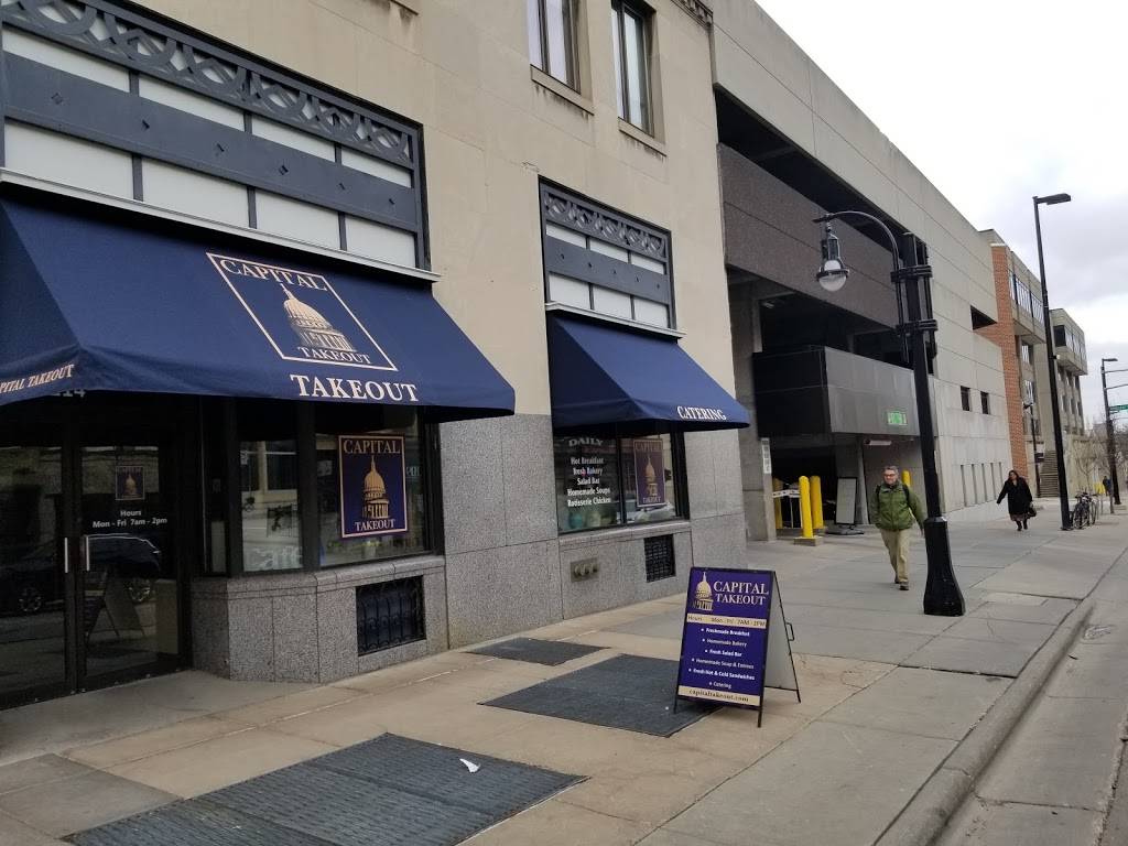 Capital Takeout | meal takeaway | 114 E Main St, Madison, WI 53703, USA | 6082834202 OR +1 608-283-4202