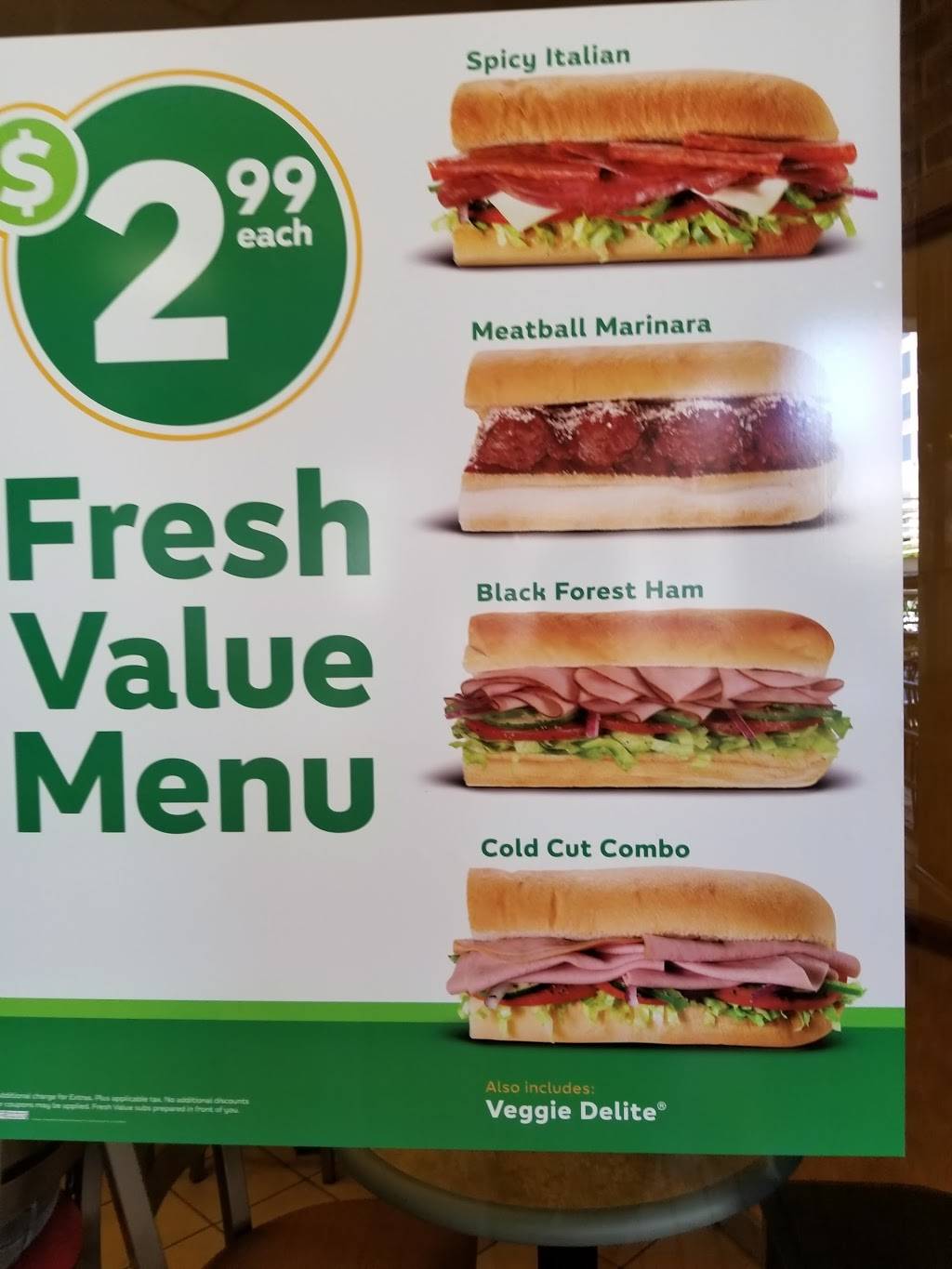 Subway Restaurants | restaurant | 11819 Wilshire Blvd #105, Los Angeles, CA 90025, USA | 3104441813 OR +1 310-444-1813