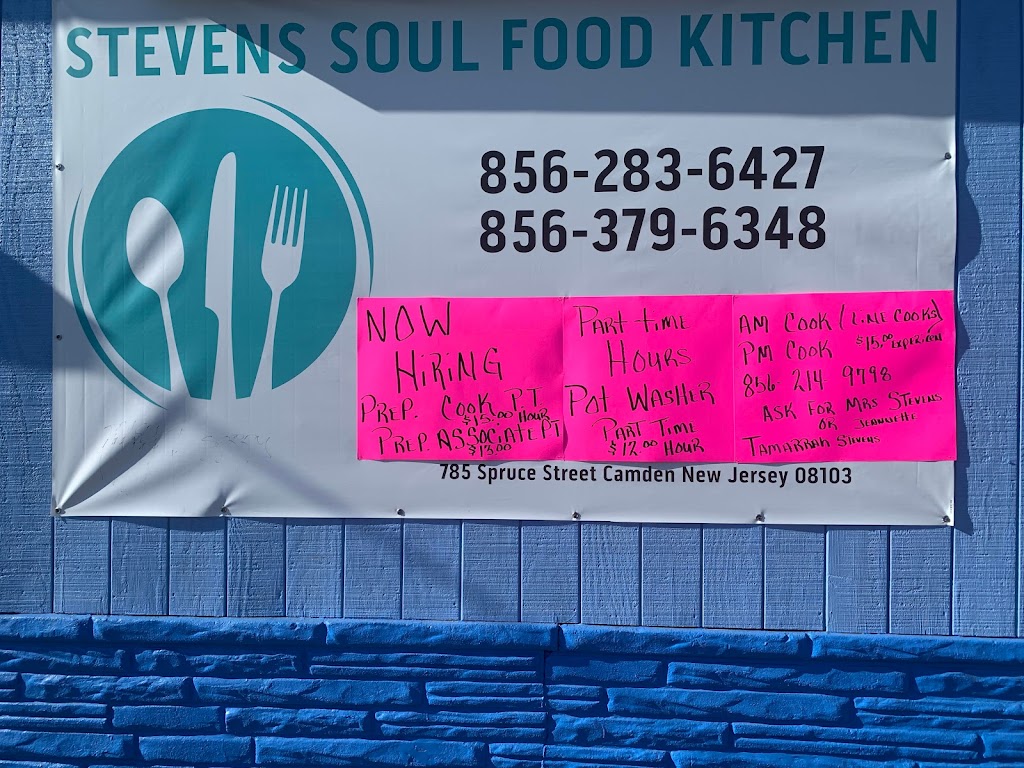 Stevens Soul Food | restaurant | 785 Spruce St, Camden, NJ 08103, USA | 8562149798 OR +1 856-214-9798