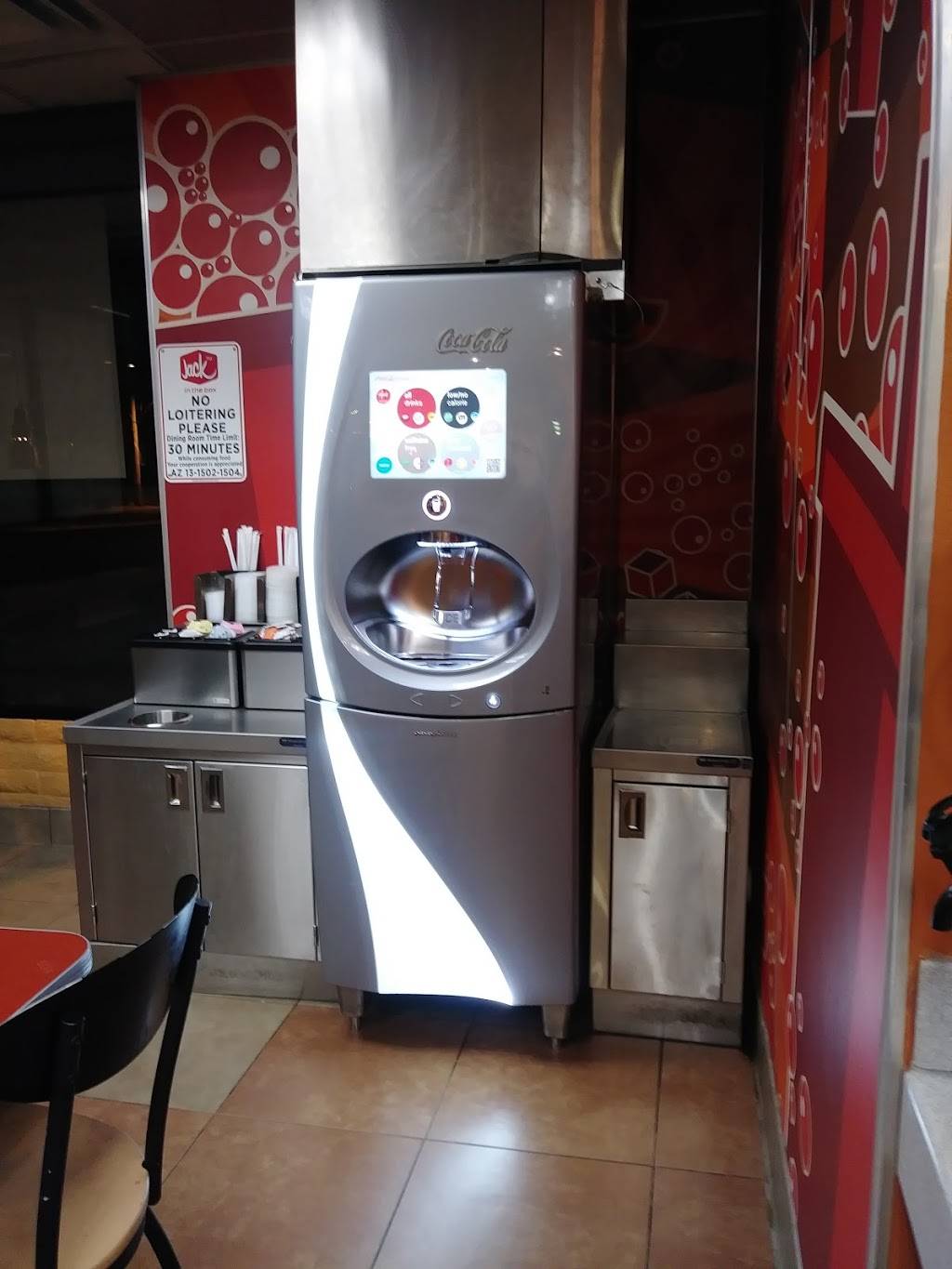 Jack in the Box | restaurant | 3512 W Thunderbird Rd, Phoenix, AZ 85053, USA | 6029388340 OR +1 602-938-8340