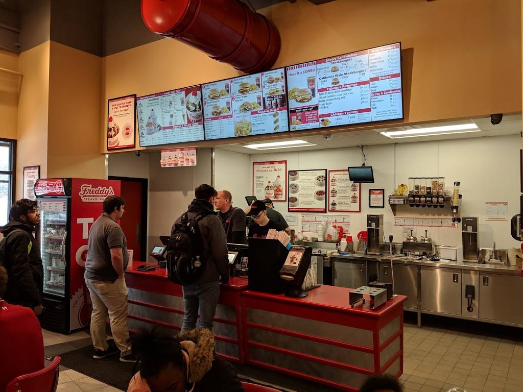 Freddys Frozen Custard & Steakburgers | restaurant | 201 S Clinton St Suite 146, Iowa City, IA 52240, USA | 3195196400 OR +1 319-519-6400