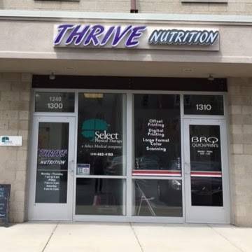 Thrive Nutrition | restaurant | 1240 E Lincolnway, Valparaiso, IN 46383, USA | 2192992564 OR +1 219-299-2564