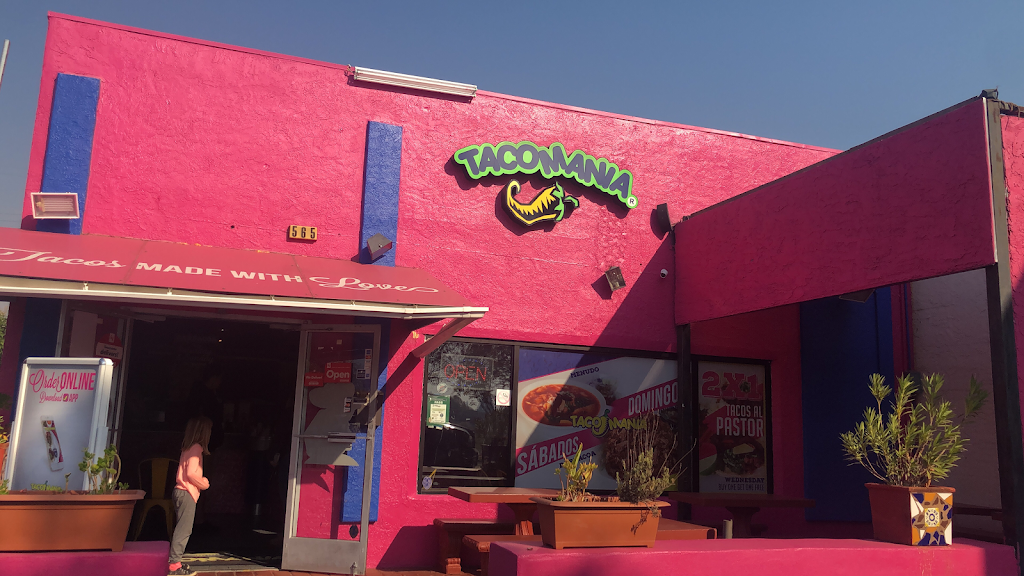 Tacomania | restaurant | 565 1st St, Gilroy, CA 95020, USA | 4088425720 OR +1 408-842-5720