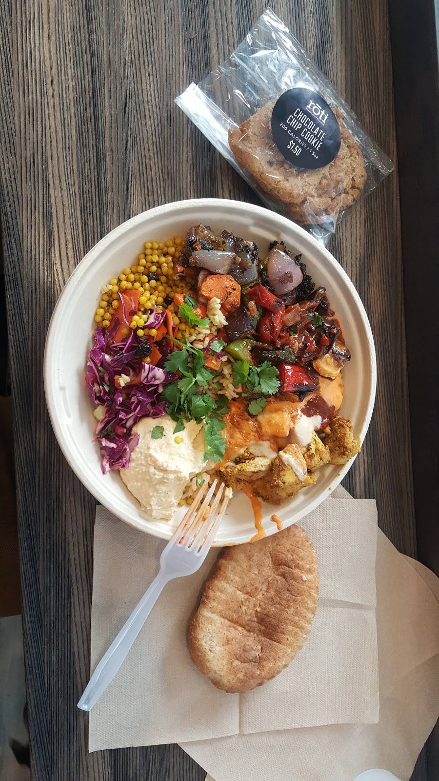 Roti Modern Mediterranean | restaurant | 55 E Jackson Blvd, Chicago, IL 60604, USA | 2245675112 OR +1 224-567-5112