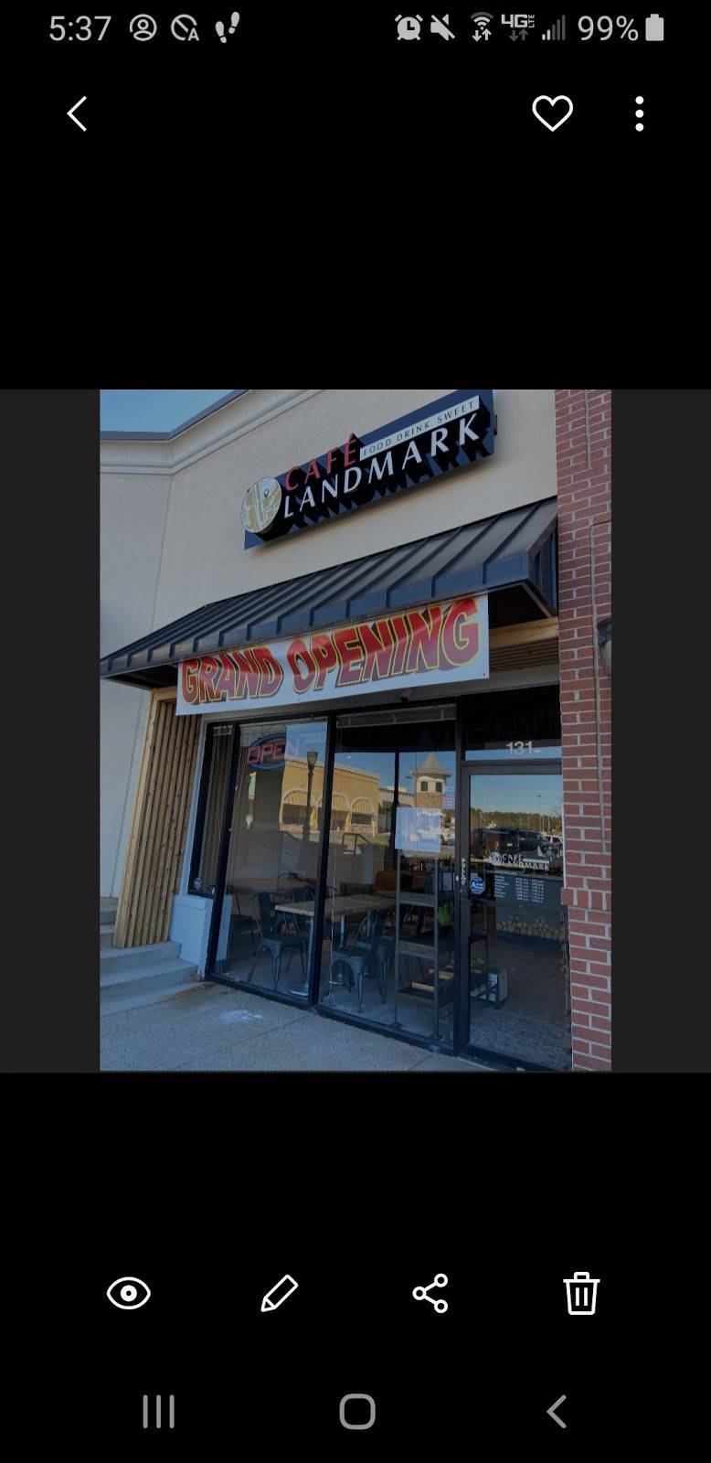 Cafe Landmark | cafe | 10955 Jones Bridge Rd UNIT 131, Johns Creek, GA 30022, USA | 6784047531 OR +1 678-404-7531