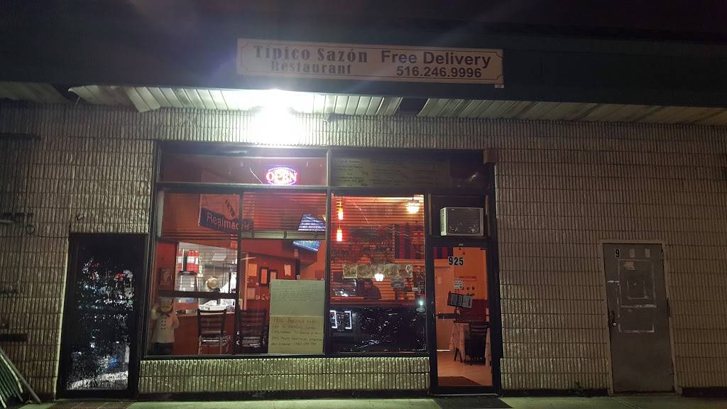 Tipico sazon Restaurante | restaurant | 925 Nassau Rd, Uniondale, NY 11553, USA | 5162469996 OR +1 516-246-9996
