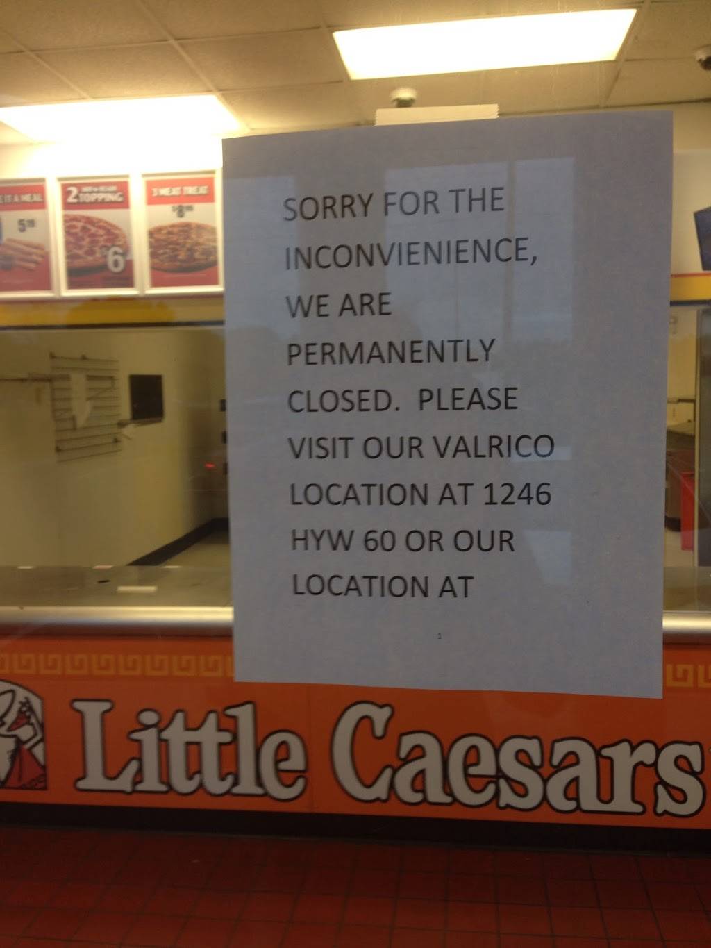 Little Caesars Pizza | meal takeaway | 811 E Bloomingdale Ave, Brandon, FL 33511, USA | 8136812511 OR +1 813-681-2511