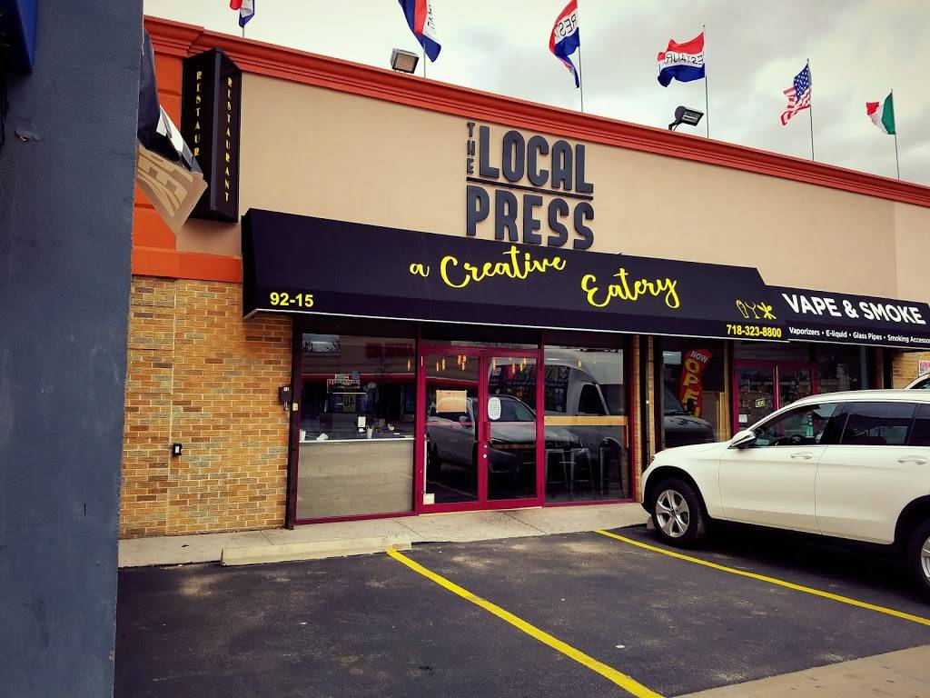 The Local Press | restaurant | 92-15 Rockaway Blvd, Ozone Park, NY 11417, USA | 7183238800 OR +1 718-323-8800