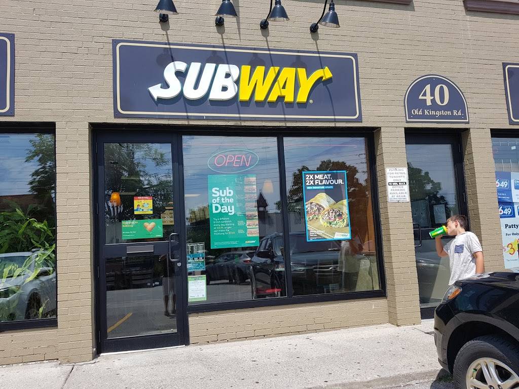 Subway | restaurant | 42 Old Kingston Rd, Ajax, ON L1T 2Z7, Canada | 9054268212 OR +1 905-426-8212