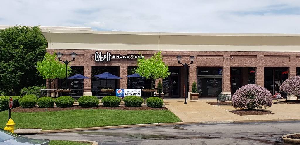 Cobalt Smoke & Sea | restaurant | 12643 Olive Blvd, Creve Coeur, MO 63141, USA | 3145486220 OR +1 314-548-6220