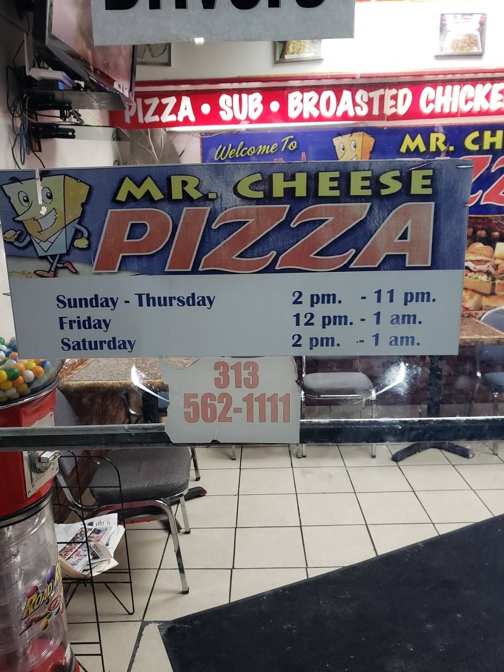 Mr Cheese Pizza | restaurant | 25532 Ford Rd, Dearborn Heights, MI 48127, USA | 3135621111 OR +1 313-562-1111