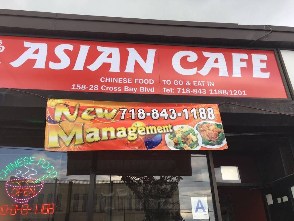 Asian Cafe | restaurant | 158-28 Cross Bay Blvd, Howard Beach, NY 11414, USA | 7188431188 OR +1 718-843-1188