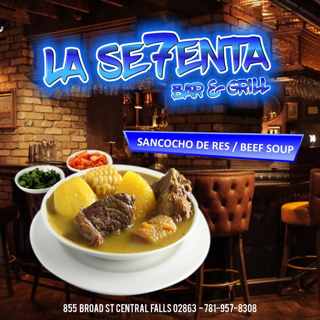 La Setenta Bar & Grill | restaurant | 855 Broad St, Central Falls, RI 02863, USA | 7819578308 OR +1 781-957-8308