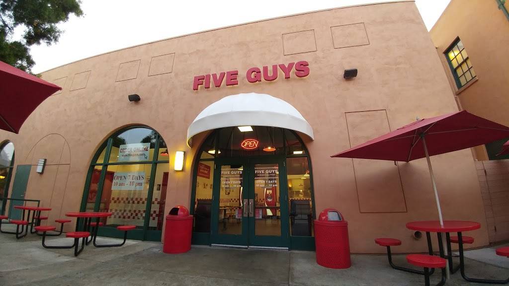 Five Guys | meal takeaway | 2445 Truxtun Rd, San Diego, CA 92106, USA | 6192231679 OR +1 619-223-1679
