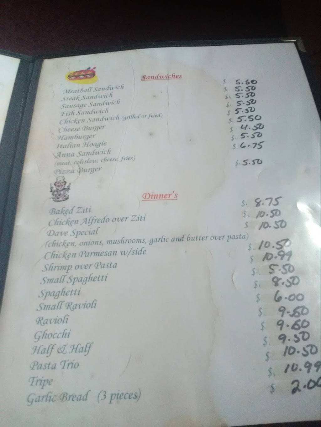 Anna Maries Restaurant | restaurant | 321 Schoonmaker Ave, Monessen, PA 15062, USA | 7246845044 OR +1 724-684-5044