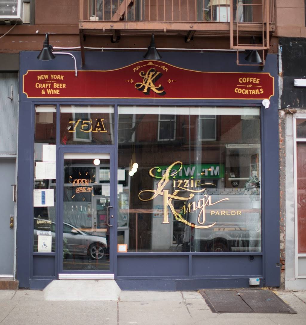 Lizzie King’s Parlor | restaurant | 75A 5th Ave, Brooklyn, NY 11217, USA | 3474607514 OR +1 347-460-7514