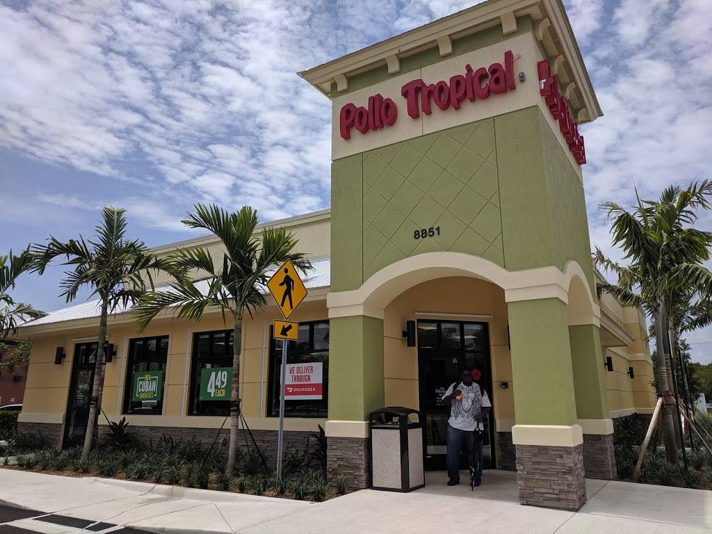 Pollo Tropical | restaurant | 8851 W Commercial Blvd, Tamarac, FL 33351, USA | 9547167947 OR +1 954-716-7947