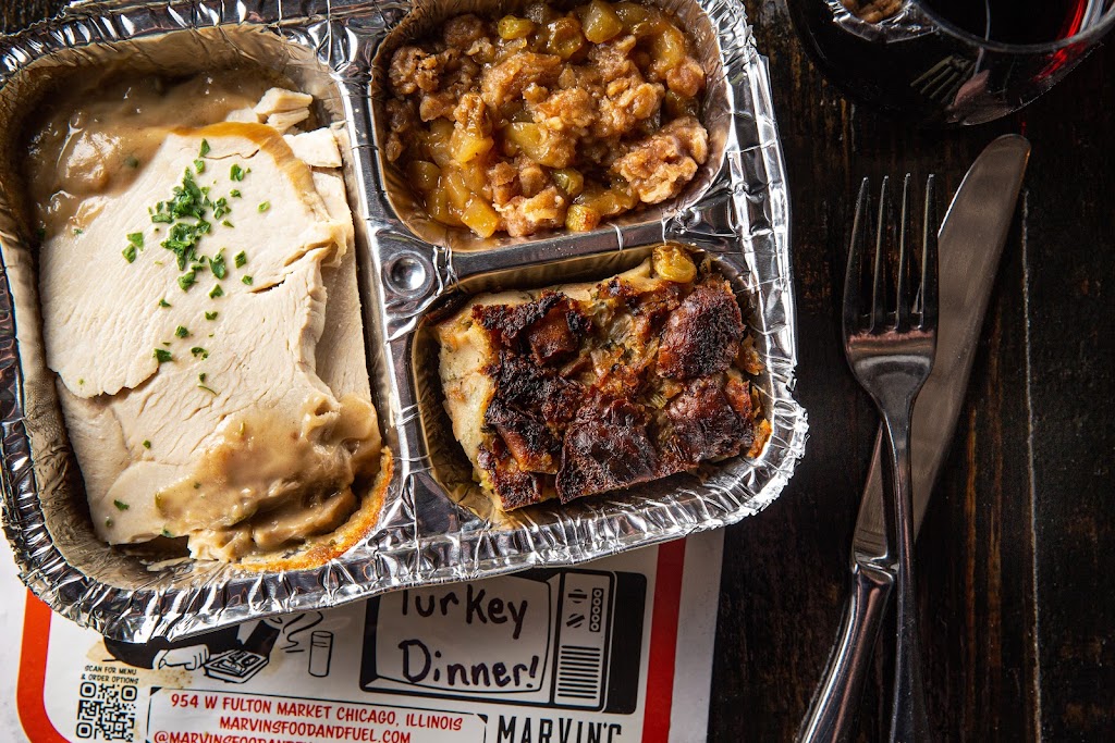 Marvins Food & Fuel | restaurant | 954 W Fulton Market St, Chicago, IL 60607, USA | 3122919255 OR +1 312-291-9255
