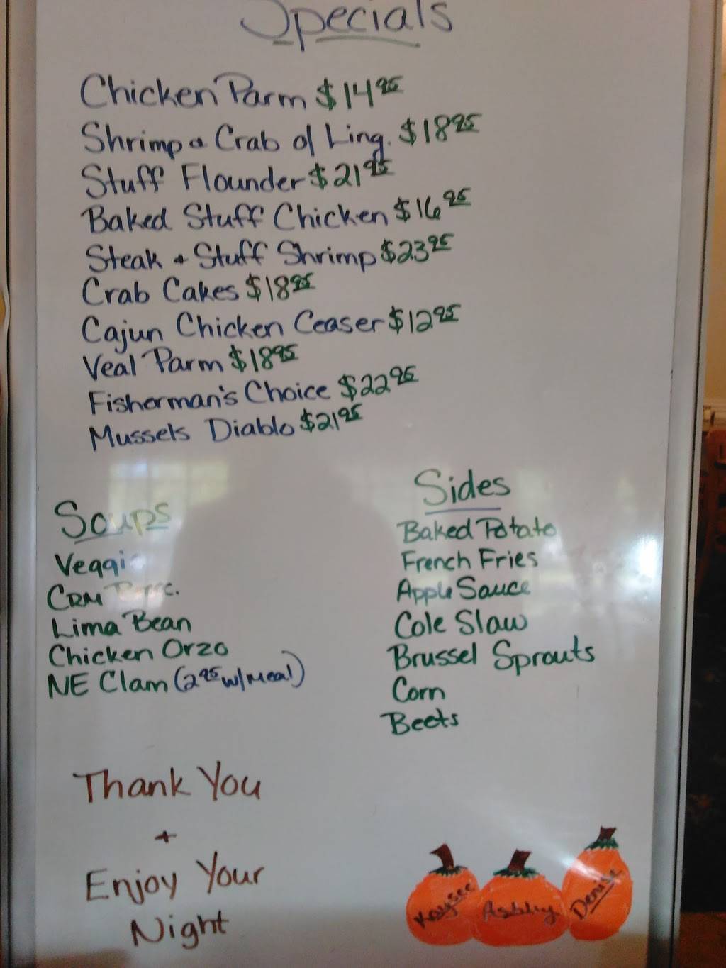 Dionysus Restaurant | restaurant | 538 Washington Ave, Woodbine, NJ 08270, USA | 6098615803 OR +1 609-861-5803