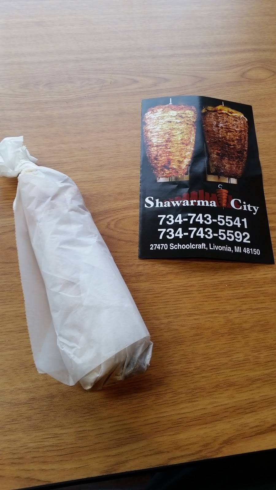 Shawarma City livonia | restaurant | 27470 Schoolcraft, Livonia, MI 48150, USA | 7347435541 OR +1 734-743-5541