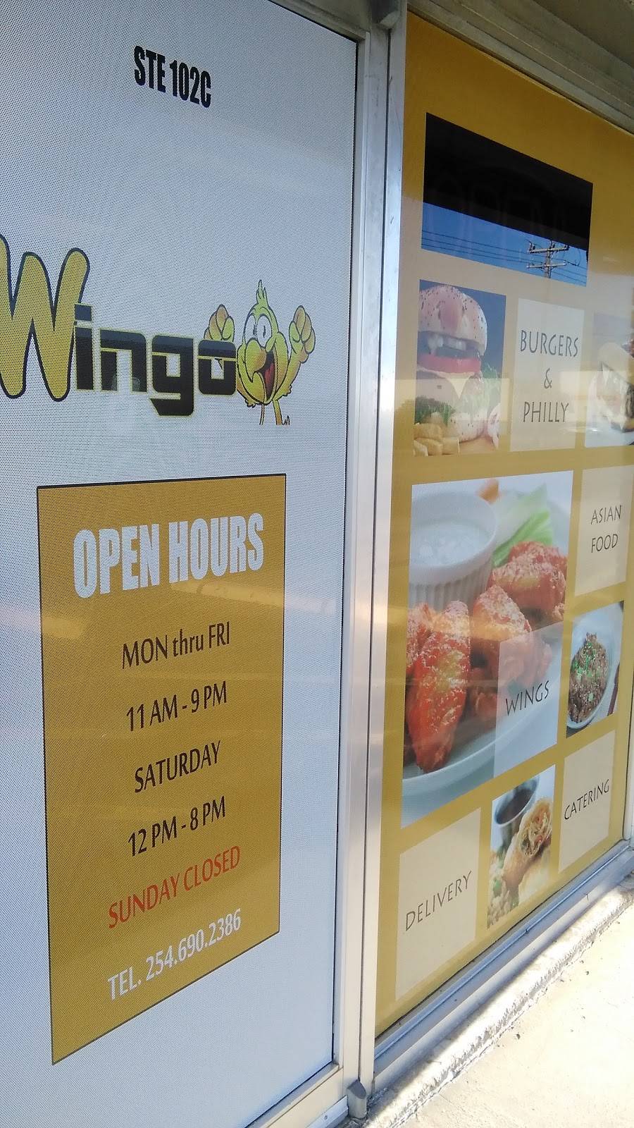 Wingo | restaurant | 3301 E Rancier Ave #102c, Killeen, TX 76543, USA | 2546902386 OR +1 254-690-2386