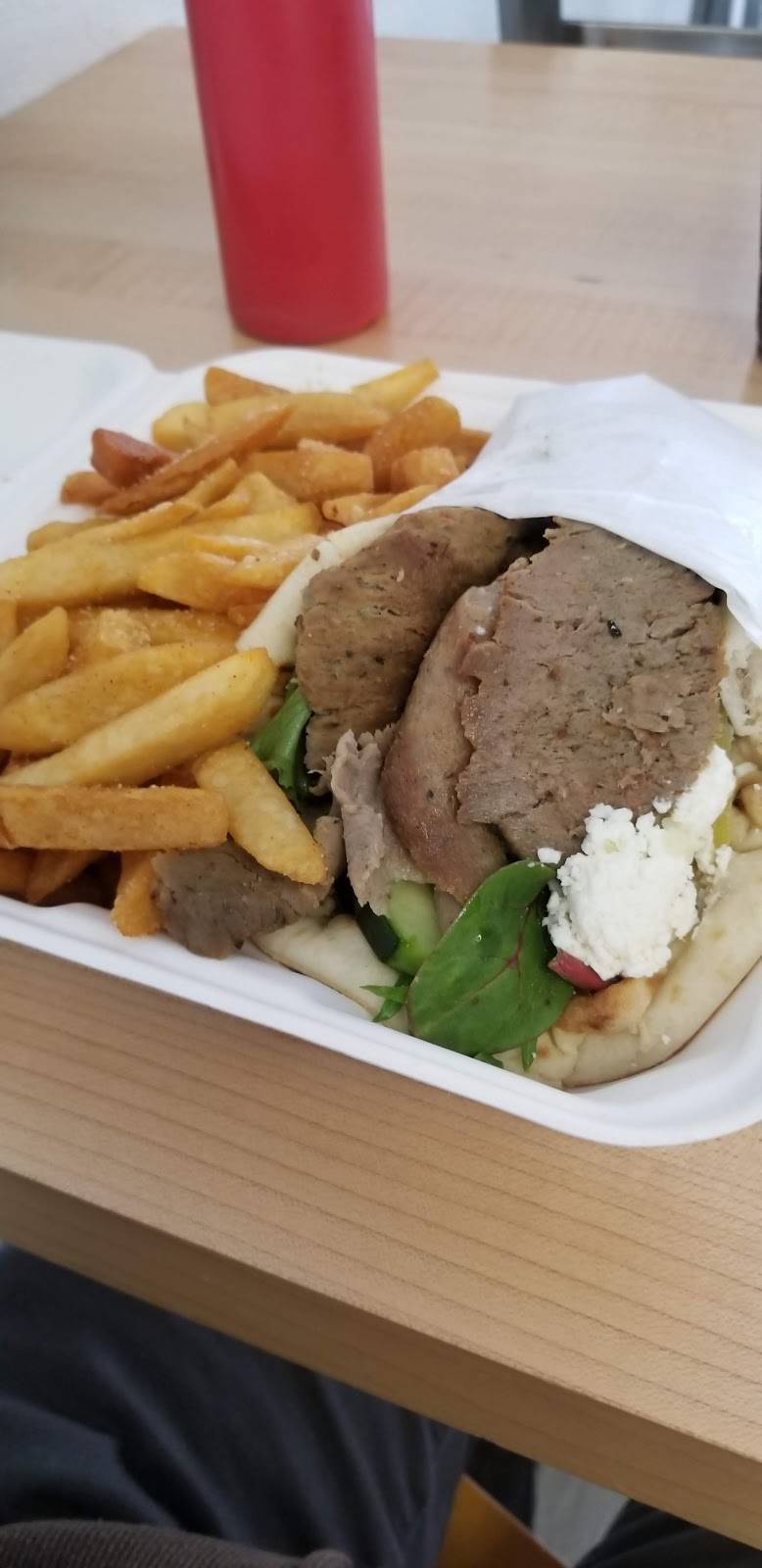 Santorini Express Greek Island Grill | restaurant | 6755 Mira Mesa Blvd #105, San Diego, CA 92121, USA | 8585582677 OR +1 858-558-2677