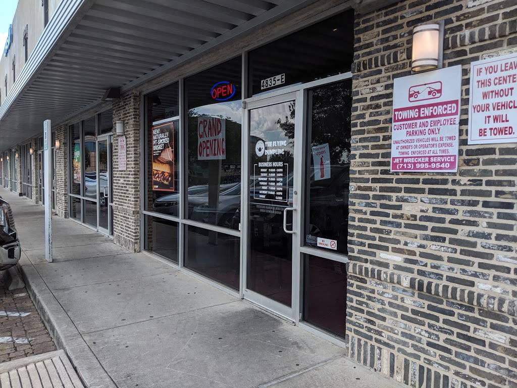 The Flying Dumpling | restaurant | 4835 Calhoun Rd E, Houston, TX 77004, USA | 3462265309 OR +1 346-226-5309