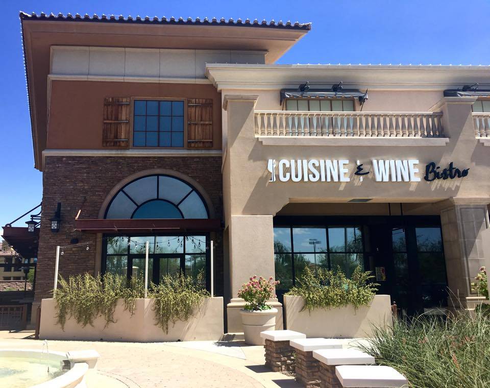 Cuisine & Wine Bistro - Chandler | restaurant | 4991 S Alma School Rd #101, Chandler, AZ 85248, USA | 4802756700 OR +1 480-275-6700