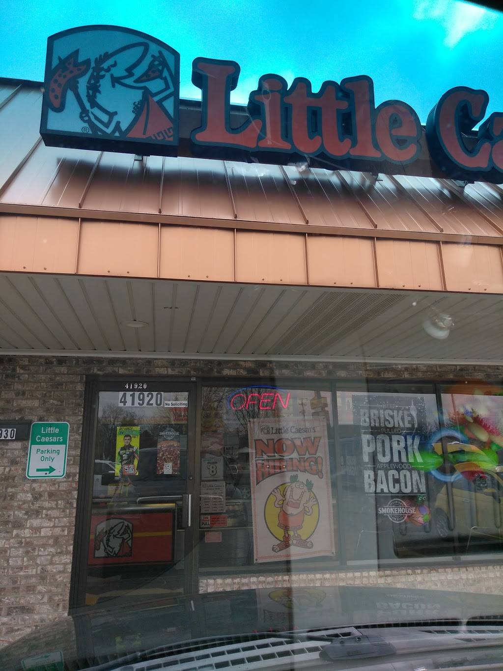 Little Caesars Pizza | meal takeaway | 41920 Hayes Road, Oakwood Ct, Clinton Twp, MI 48038, USA | 5862865580 OR +1 586-286-5580