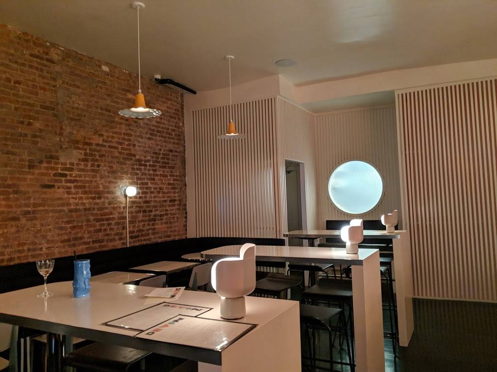 Devon | restaurant | 252 Broome St, New York, NY 10002, USA | 2124273997 OR +1 212-427-3997