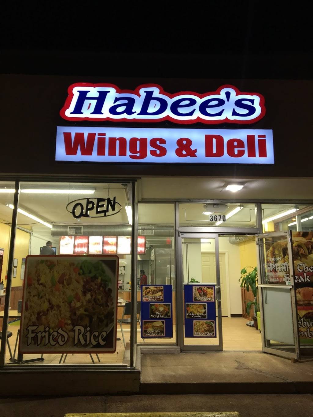 Habees Wing & Deli | restaurant | 3670 Summer Ave, Memphis, TN 38122, USA | 9014522300 OR +1 901-452-2300