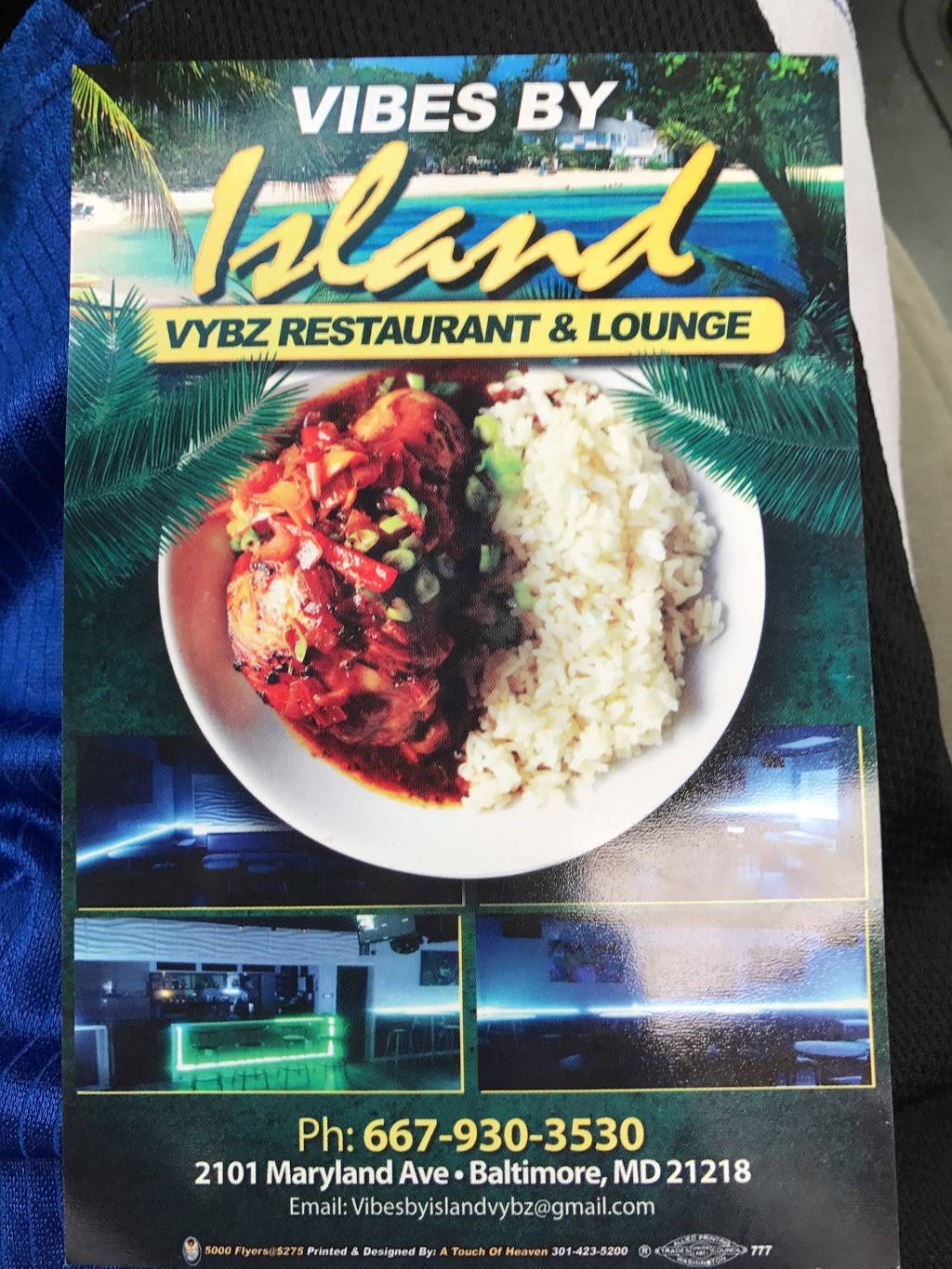 Island Vybz Restaurant and Lounge | restaurant | 2103 Maryland Ave, Baltimore, MD 21218, USA | 6679303530 OR +1 667-930-3530