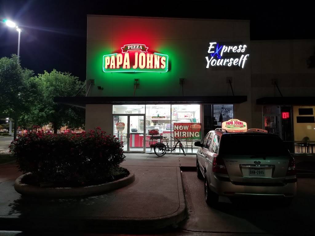 Papa Johns Pizza | restaurant | 1740 Rock Prairie Rd, College Station, TX 77845, USA | 9796800508 OR +1 979-680-0508
