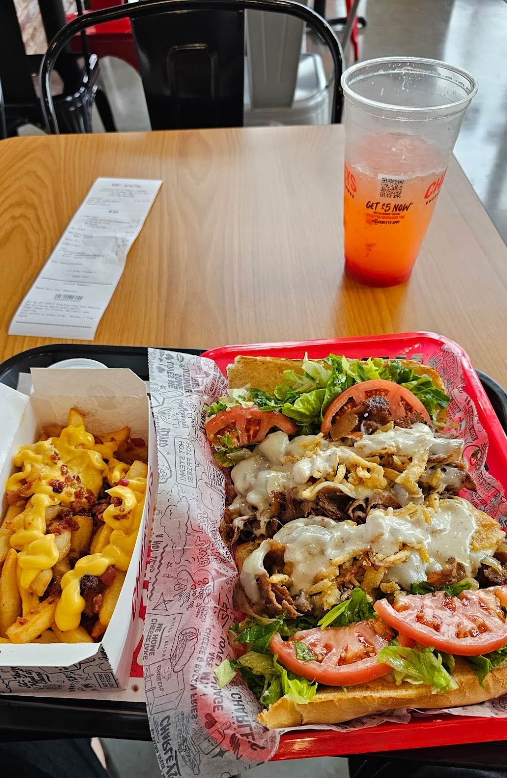 Charleys Cheesesteaks and Wings | restaurant | 2019 Spring Stuebner Rd Suite 100, Spring, TX 77389, USA | 8325851196 OR +1 832-585-1196