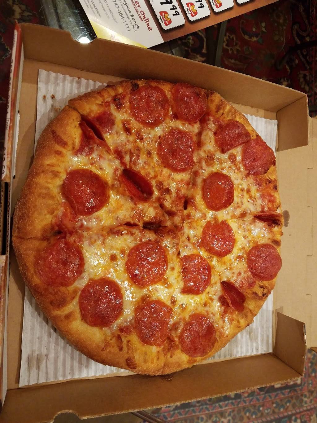 Marcos Pizza | meal delivery | 1621 Independence Blvd, Virginia Beach, VA 23455, USA | 7574641111 OR +1 757-464-1111