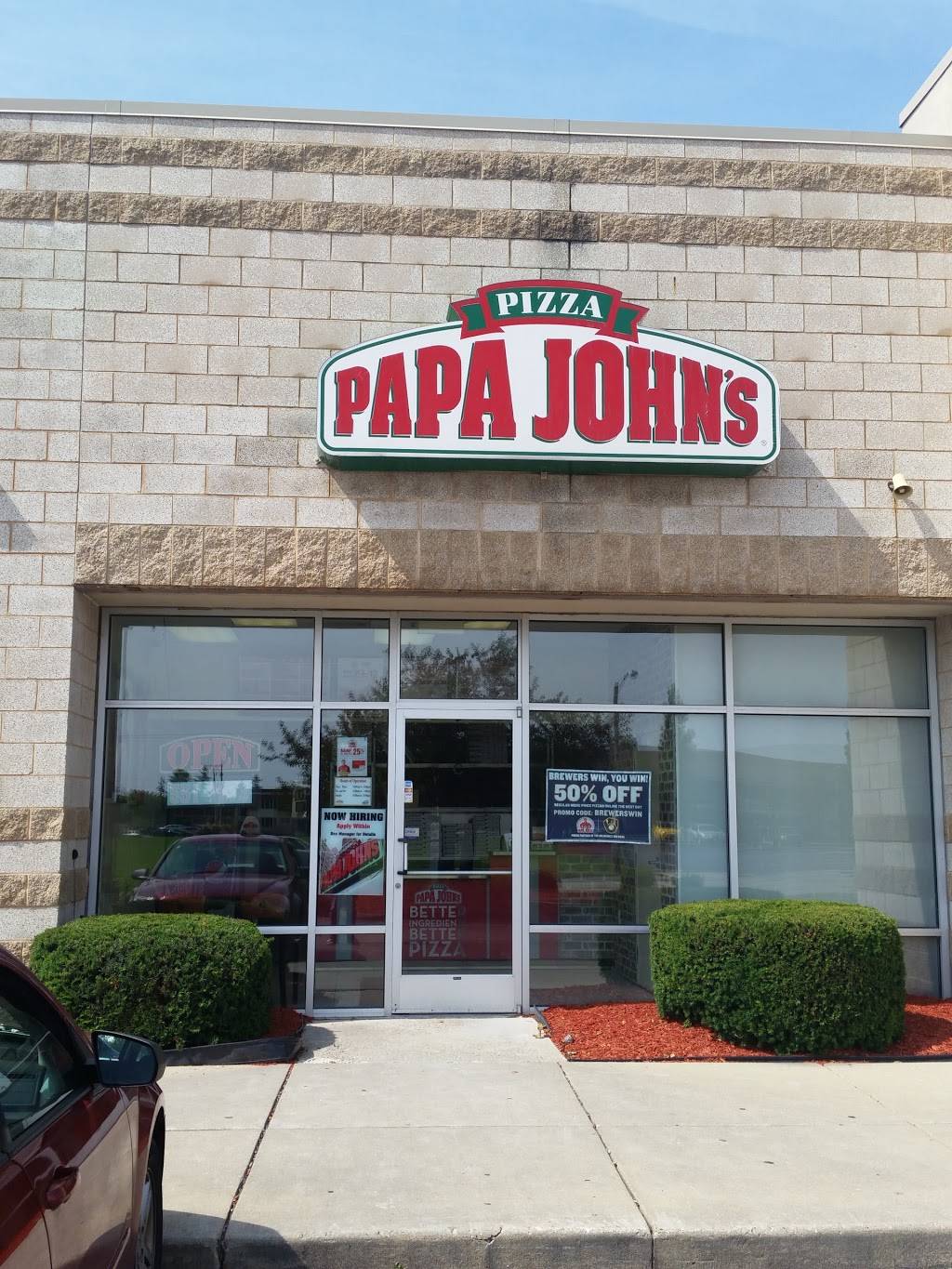 Papa Johns Pizza | restaurant | 2304 18th St, Kenosha, WI 53140, USA | 2625517573 OR +1 262-551-7573