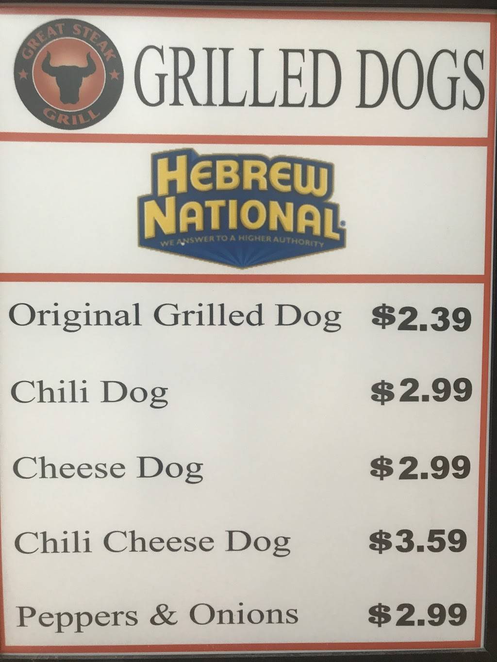 Great Steak Grill | meal takeaway | Grand Central Mall, Vienna, WV 26105, USA | 3044288889 OR +1 304-428-8889