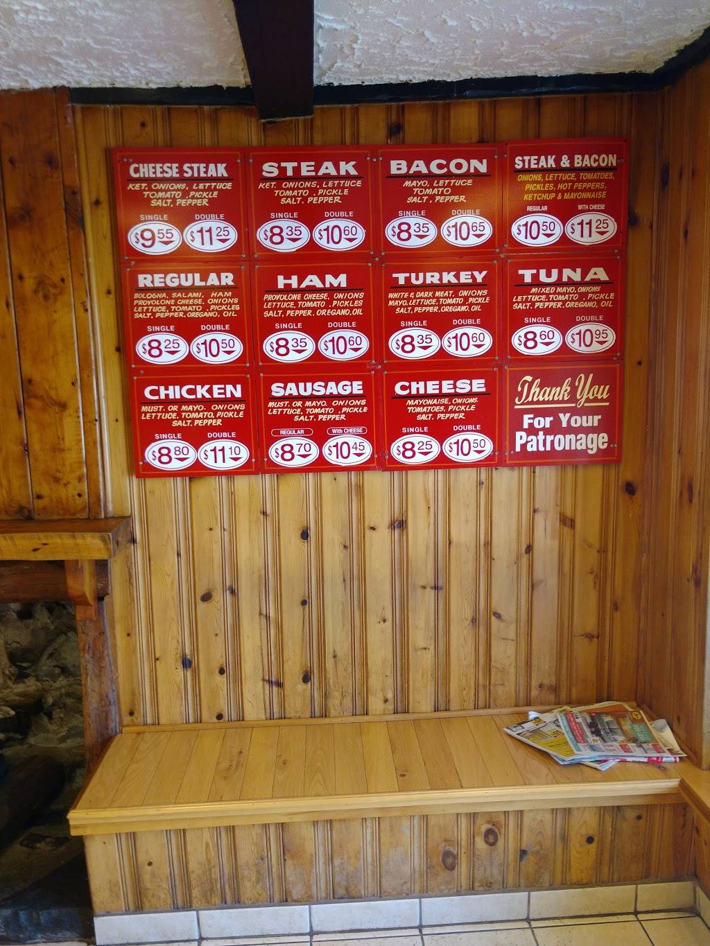 Hoagie House | restaurant | 384 Division St, Kingston, ON K7K 4A5, Canada | 6135425971 OR +1 613-542-5971