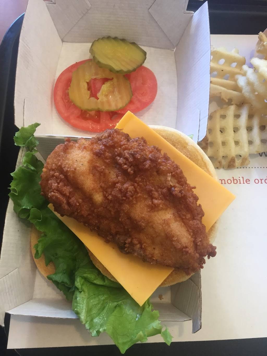 Chick-fil-A | restaurant | 9939 Sowder Village Square, Manassas, VA 20109, USA | 7033659292 OR +1 703-365-9292