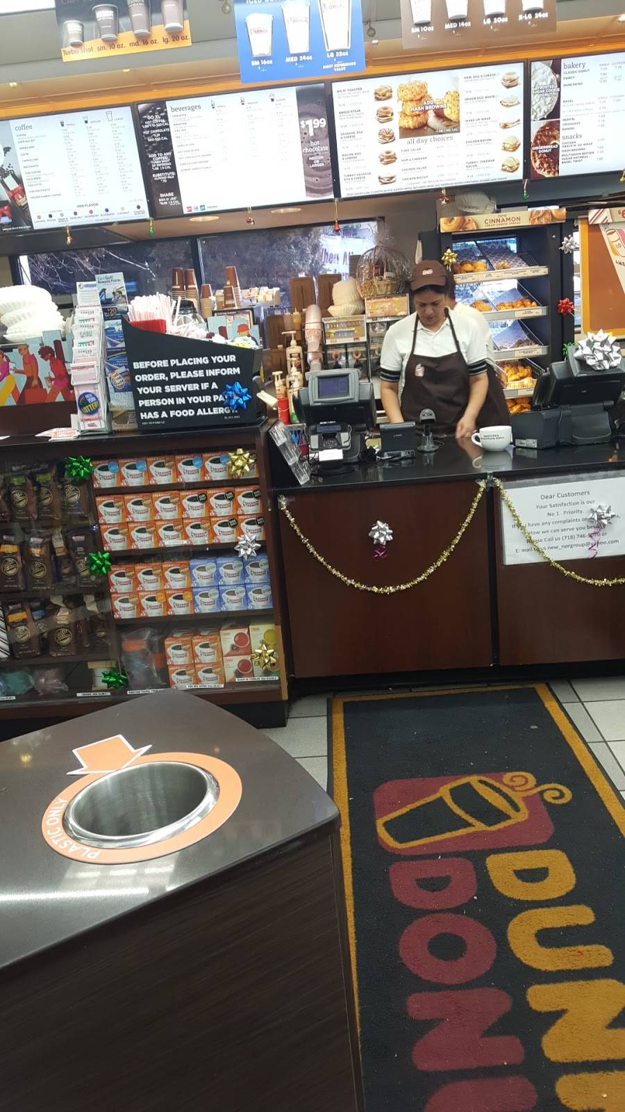Dunkin Donuts | cafe | Gulf Gas Station, 1755 Francis Lewis Blvd, Whitestone, NY 11357, USA | 7187467803 OR +1 718-746-7803