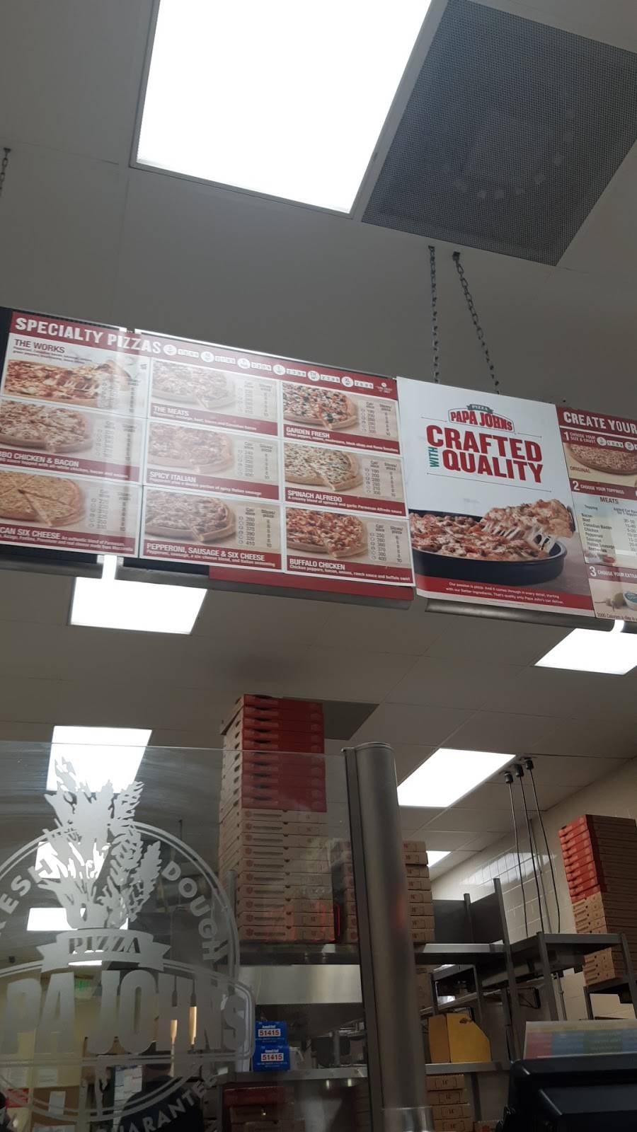 Papa Johns Pizza | restaurant | #69, Cambon Dr, San Francisco, CA 94132, USA | 4155867272 OR +1 415-586-7272