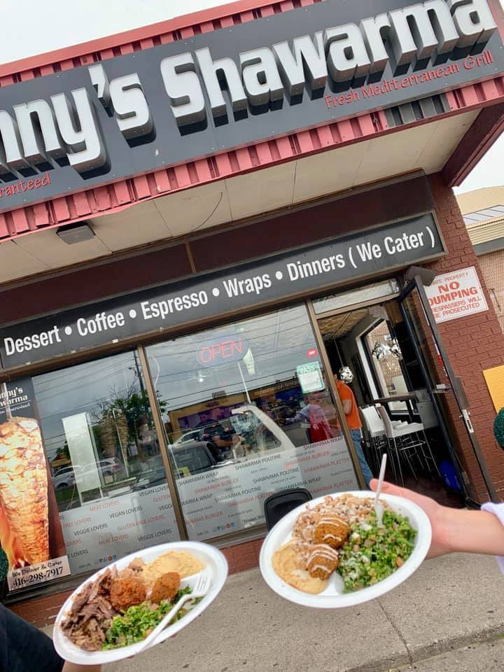 Johnnys Shawarma | restaurant | 1904 Kennedy Rd, Scarborough, ON M1P 2L8, Canada | 4162987917 OR +1 416-298-7917