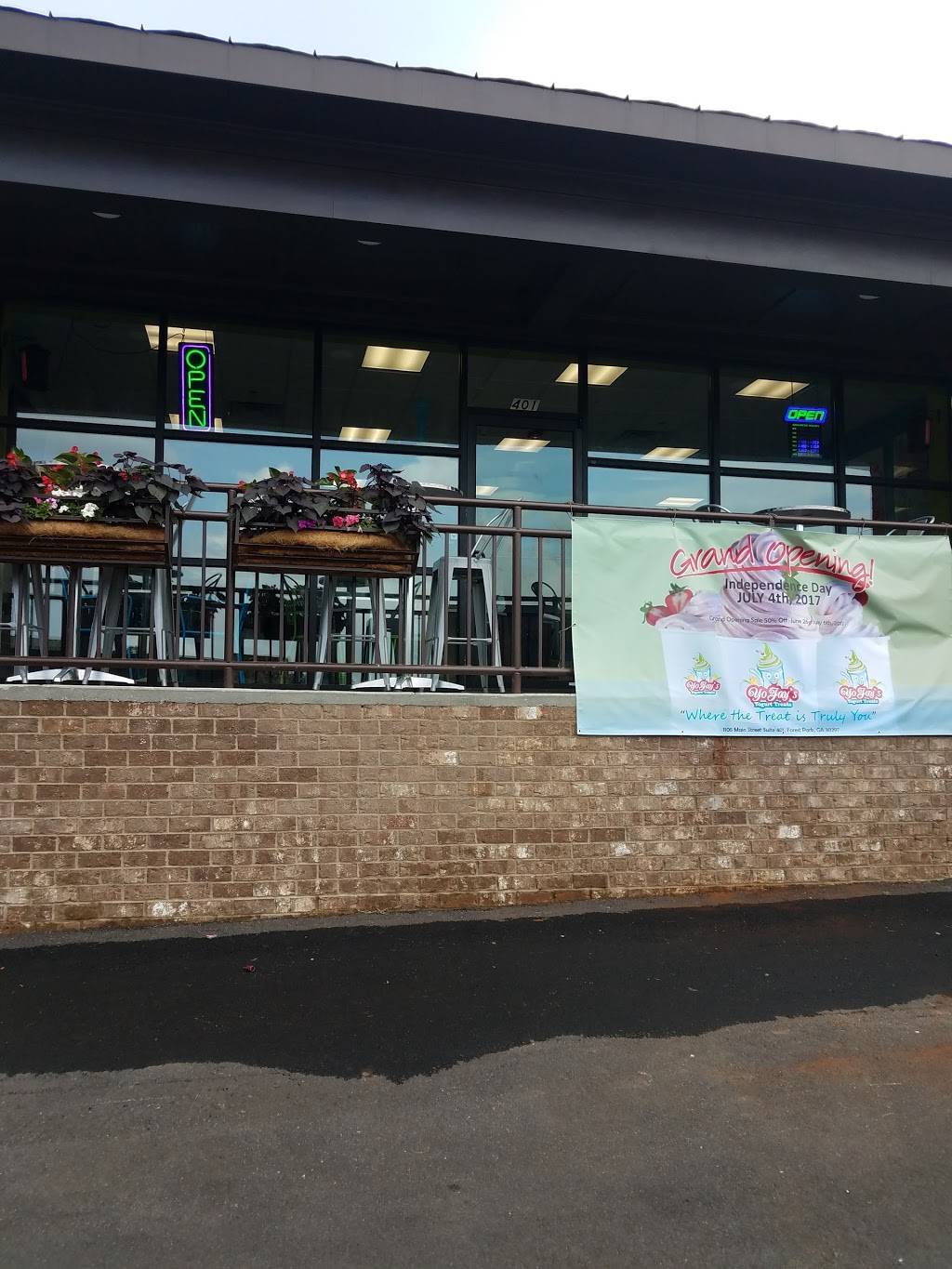 YoJays Yogurt Treats | restaurant | 1105 Main St Suite 401, Forest Park, GA 30297, USA | 6789748071 OR +1 678-974-8071