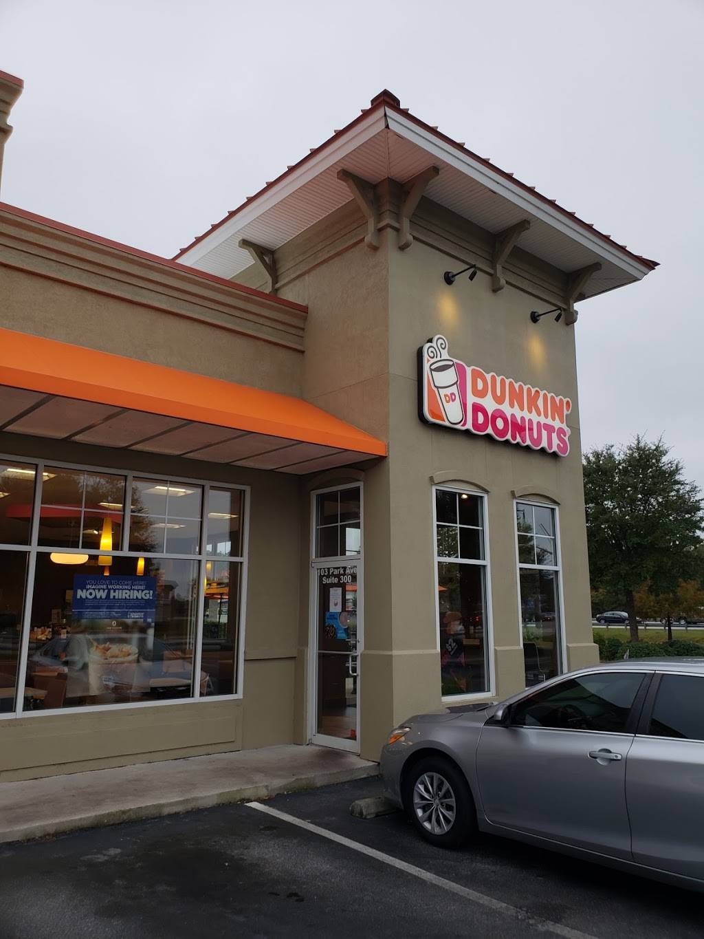 Dunkin | bakery | 103 Park Ave Suite 300, Pooler, GA 31322, USA | 9129883594 OR +1 912-988-3594