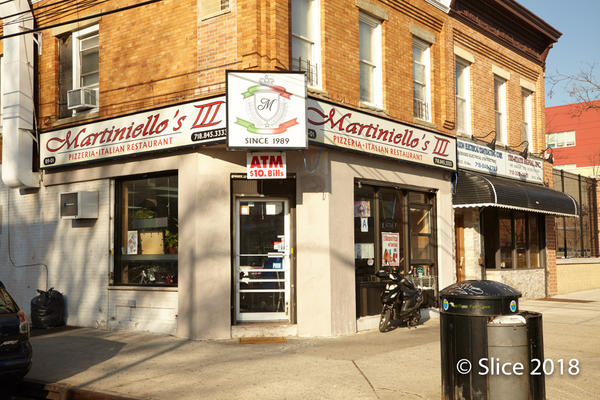 Martiniellos Pizzeria III | restaurant | 89-01 101st Ave, Ozone Park, NY 11416, USA | 7188453333 OR +1 718-845-3333
